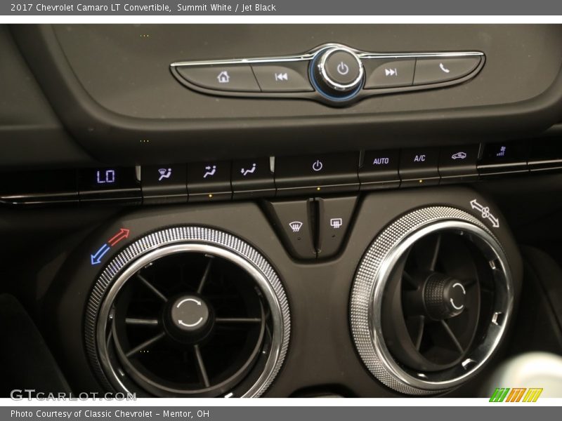 Summit White / Jet Black 2017 Chevrolet Camaro LT Convertible