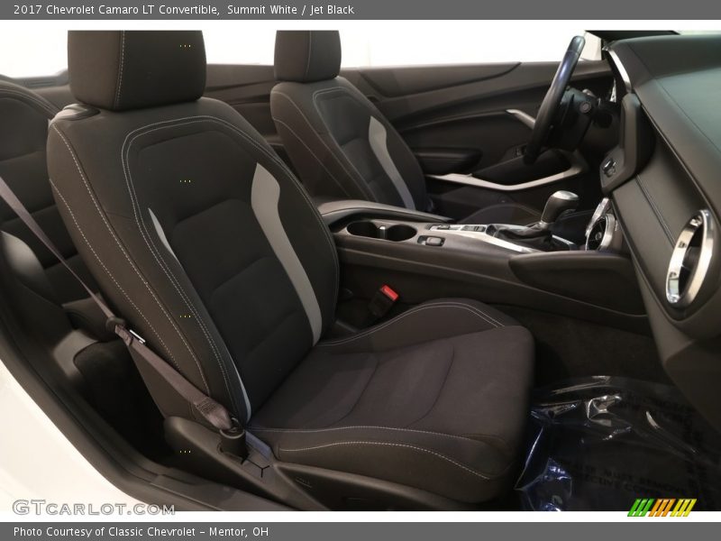 Summit White / Jet Black 2017 Chevrolet Camaro LT Convertible