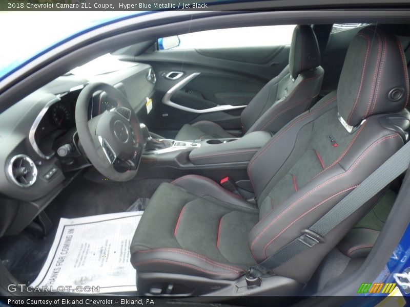 Front Seat of 2018 Camaro ZL1 Coupe