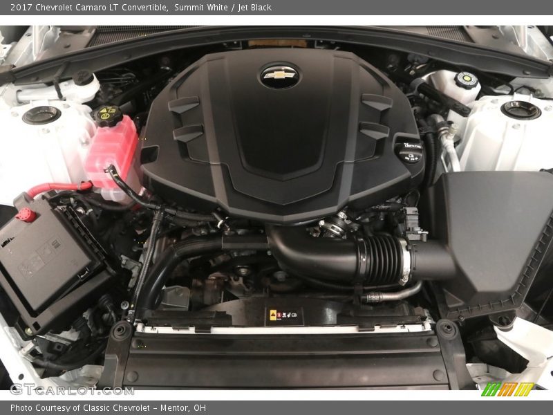 Summit White / Jet Black 2017 Chevrolet Camaro LT Convertible