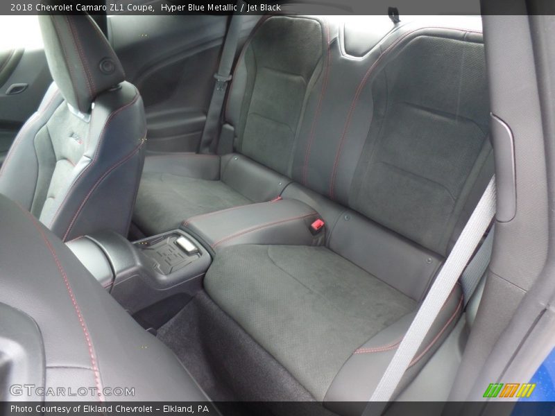Rear Seat of 2018 Camaro ZL1 Coupe