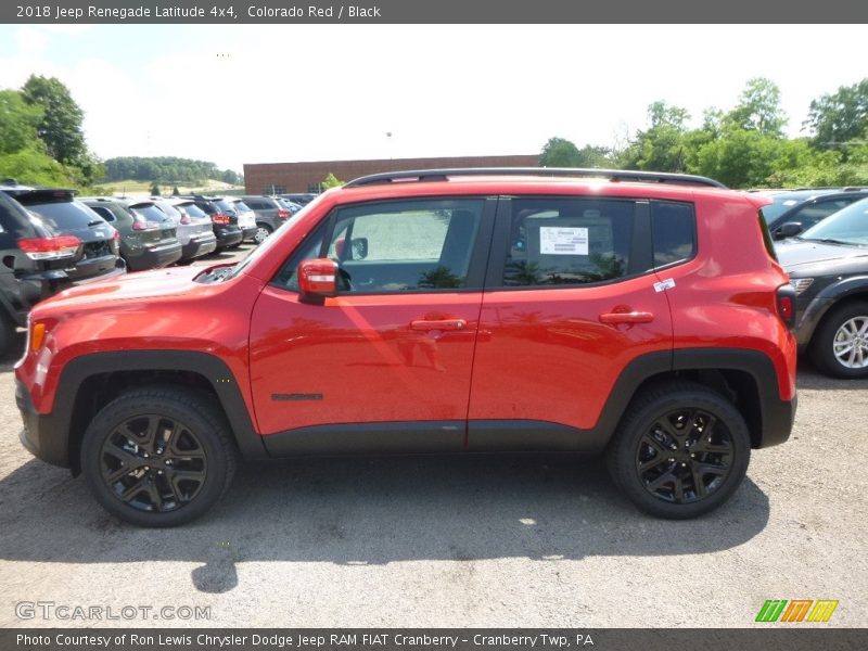 Colorado Red / Black 2018 Jeep Renegade Latitude 4x4