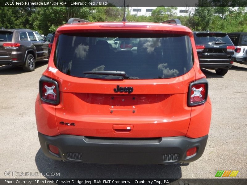 Colorado Red / Black 2018 Jeep Renegade Latitude 4x4
