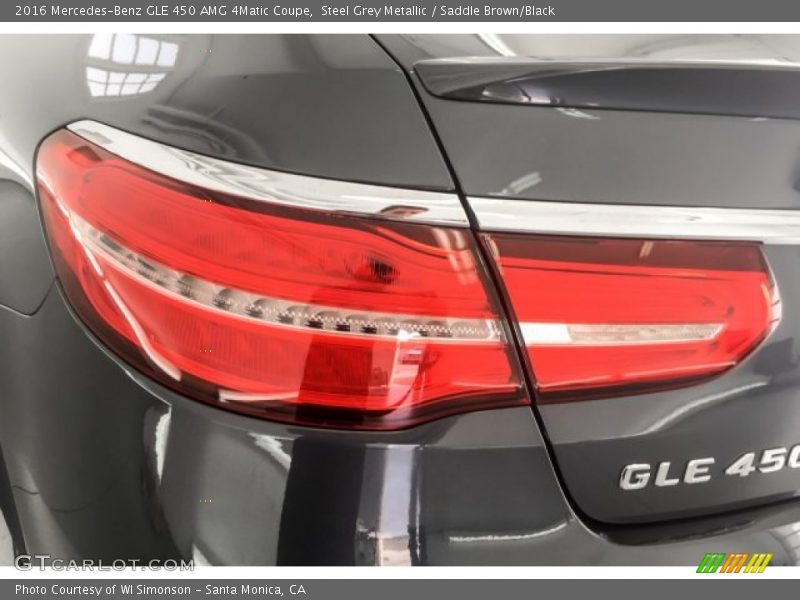 Steel Grey Metallic / Saddle Brown/Black 2016 Mercedes-Benz GLE 450 AMG 4Matic Coupe