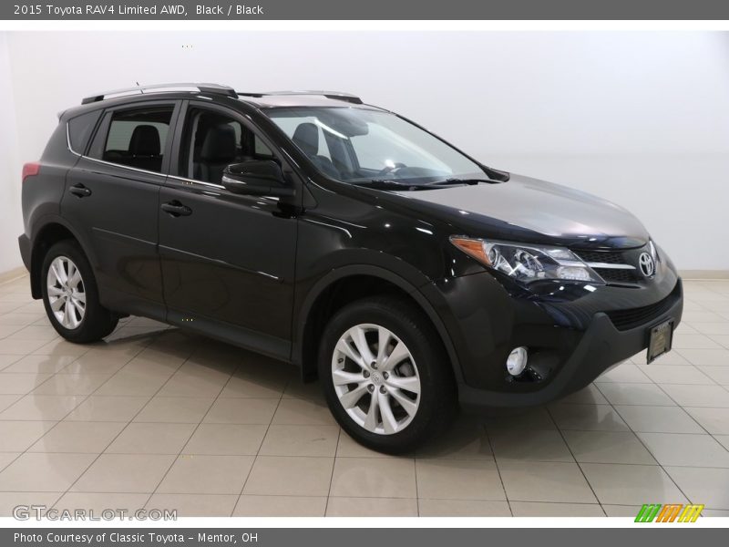 Black / Black 2015 Toyota RAV4 Limited AWD