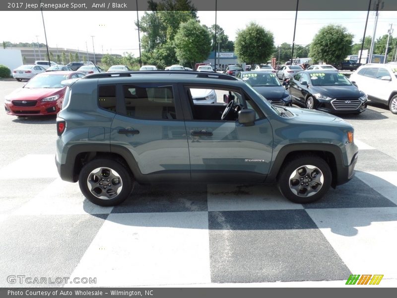 Anvil / Black 2017 Jeep Renegade Sport