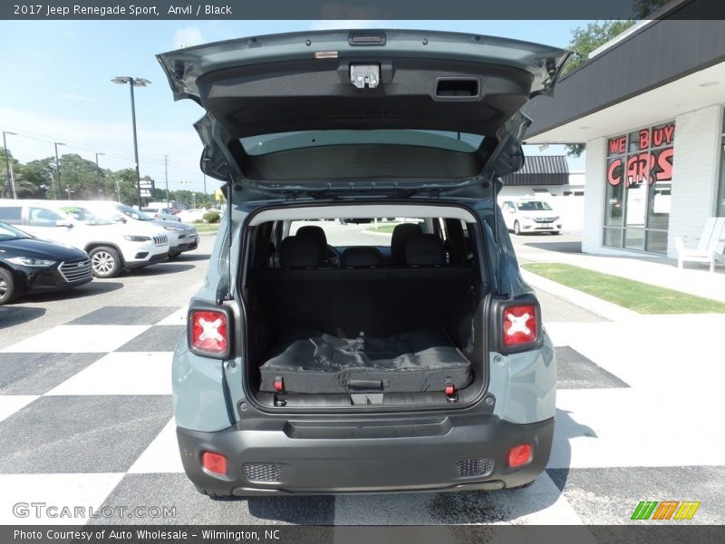 Anvil / Black 2017 Jeep Renegade Sport