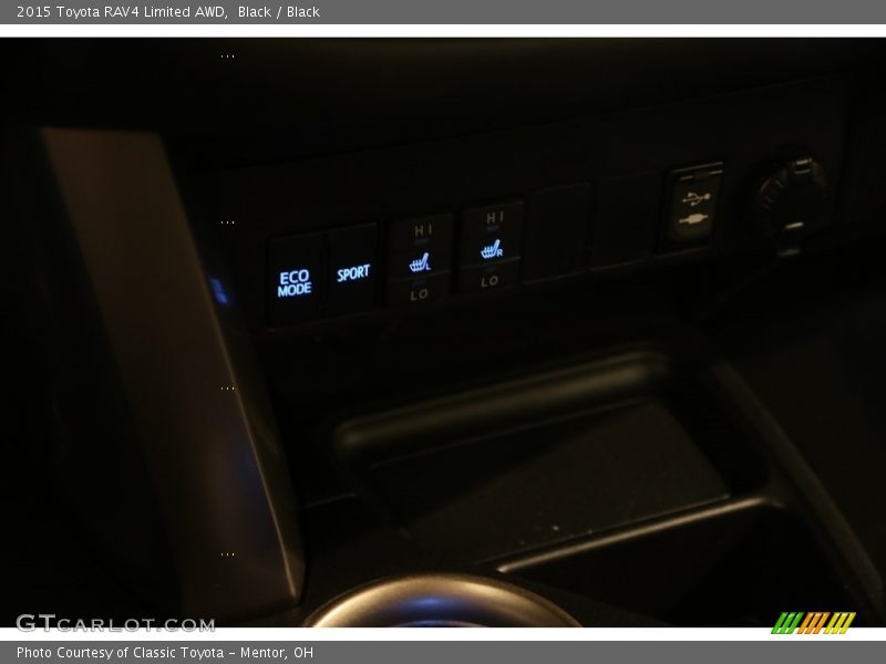 Black / Black 2015 Toyota RAV4 Limited AWD