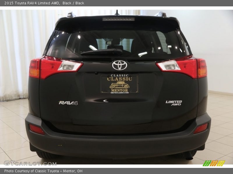 Black / Black 2015 Toyota RAV4 Limited AWD