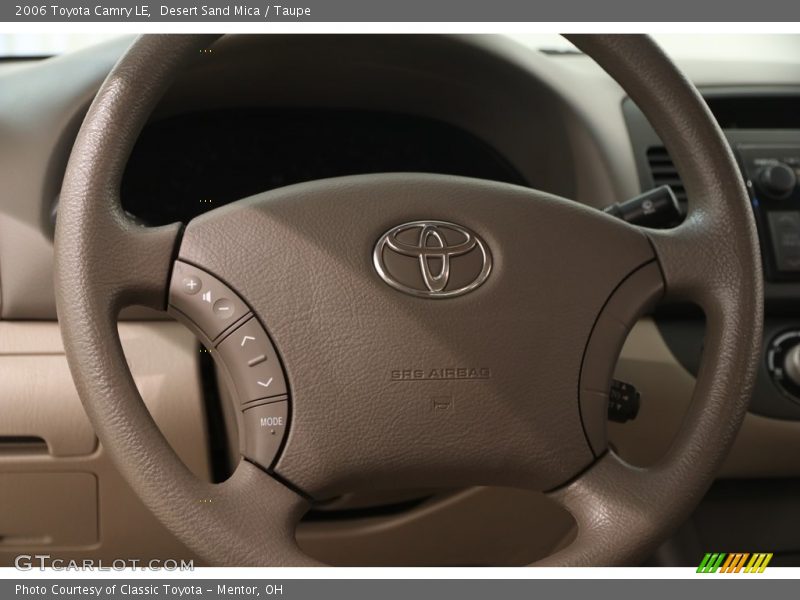Desert Sand Mica / Taupe 2006 Toyota Camry LE