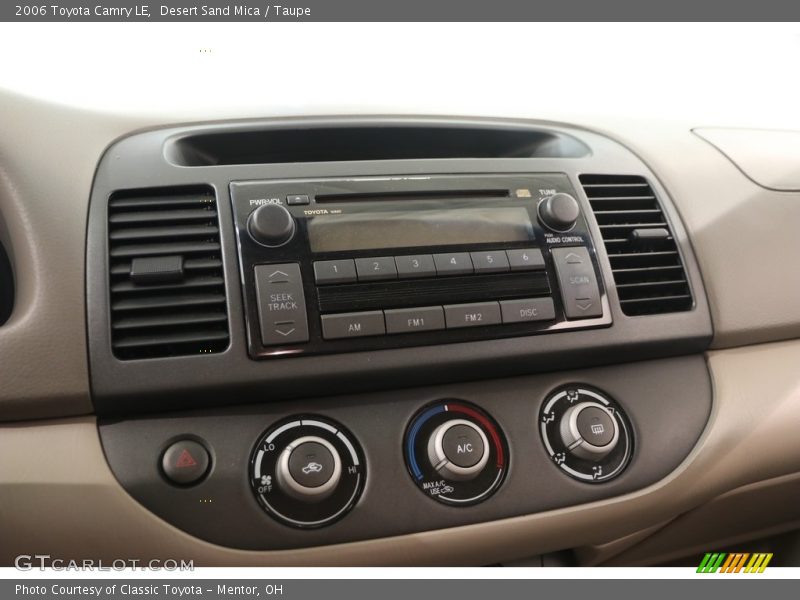 Desert Sand Mica / Taupe 2006 Toyota Camry LE