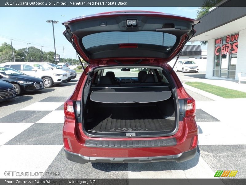 Venetian Red Pearl / Slate Black 2017 Subaru Outback 2.5i Limited