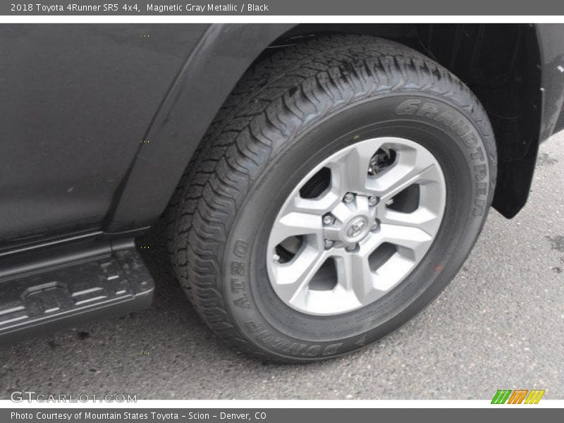 Magnetic Gray Metallic / Black 2018 Toyota 4Runner SR5 4x4