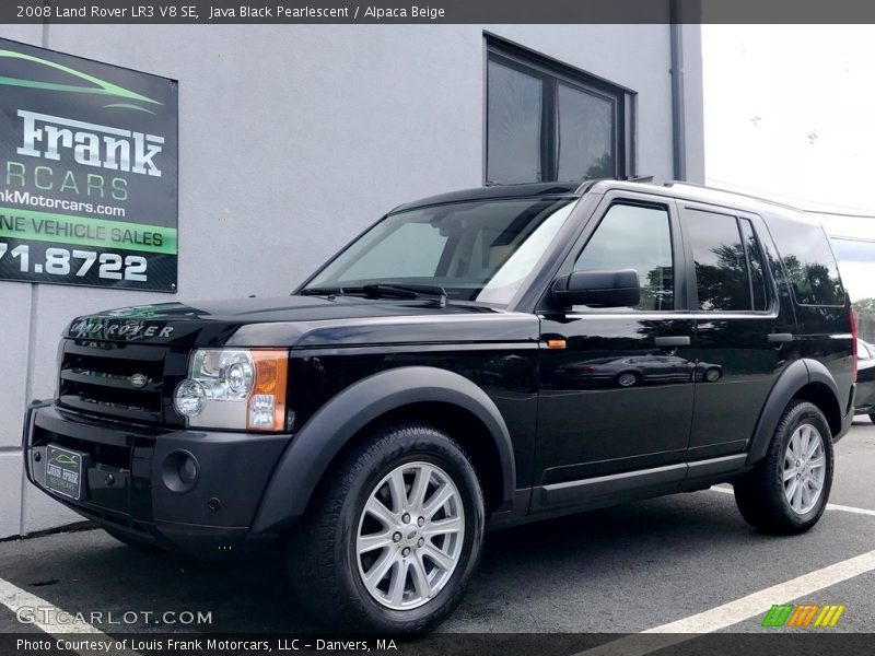 Java Black Pearlescent / Alpaca Beige 2008 Land Rover LR3 V8 SE