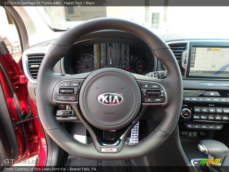  2019 Sportage SX Turbo AWD Steering Wheel