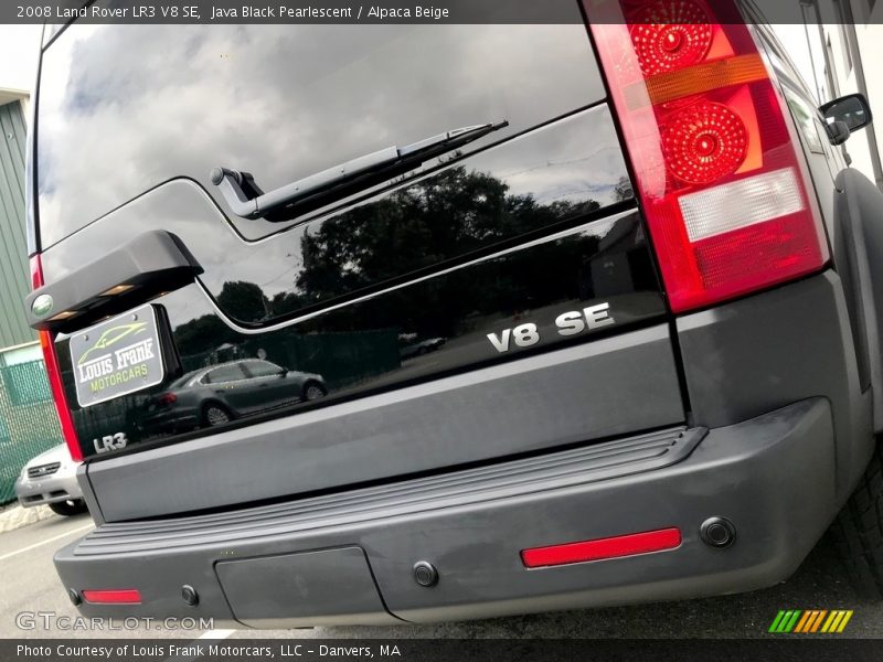 Java Black Pearlescent / Alpaca Beige 2008 Land Rover LR3 V8 SE
