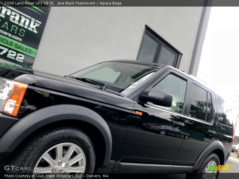 Java Black Pearlescent / Alpaca Beige 2008 Land Rover LR3 V8 SE