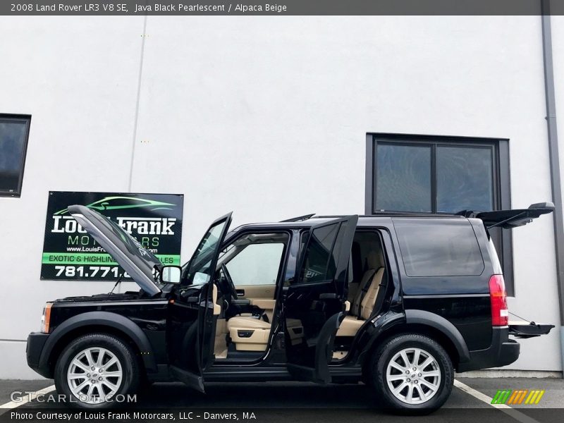 Java Black Pearlescent / Alpaca Beige 2008 Land Rover LR3 V8 SE