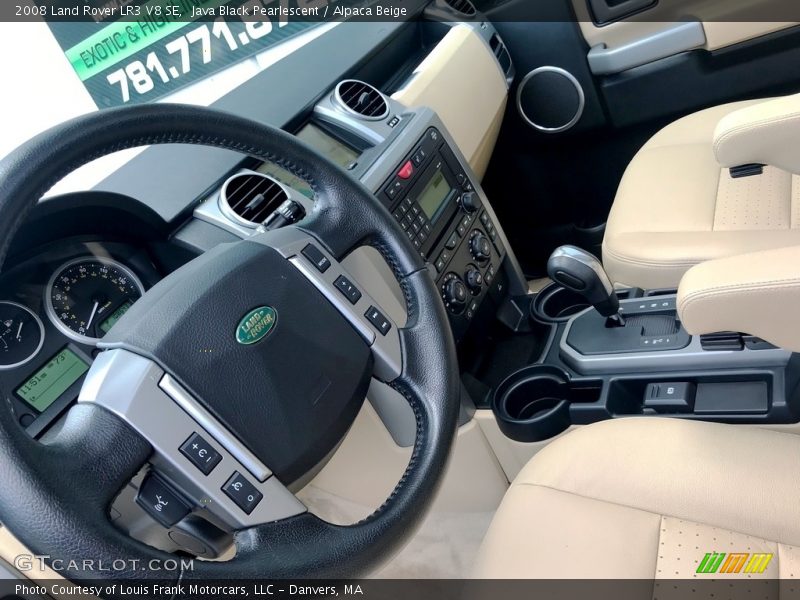 Java Black Pearlescent / Alpaca Beige 2008 Land Rover LR3 V8 SE