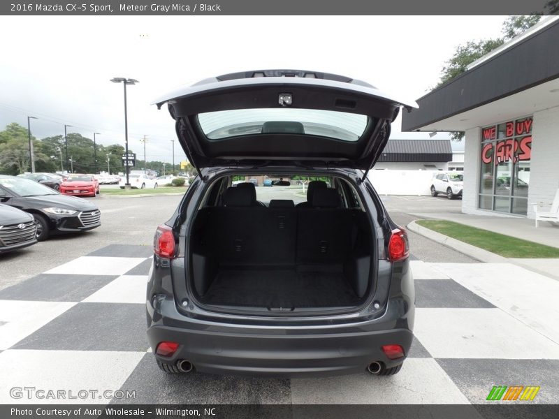 Meteor Gray Mica / Black 2016 Mazda CX-5 Sport