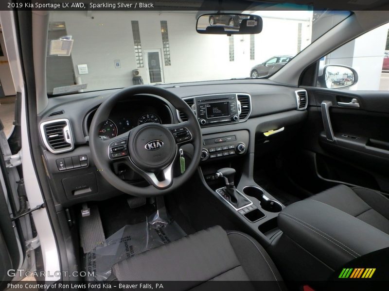  2019 Sportage LX AWD Black Interior