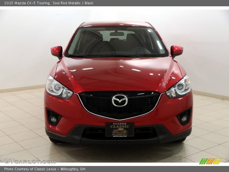 Soul Red Metallic / Black 2015 Mazda CX-5 Touring