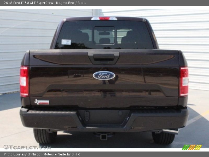 Magma Red / Black 2018 Ford F150 XLT SuperCrew