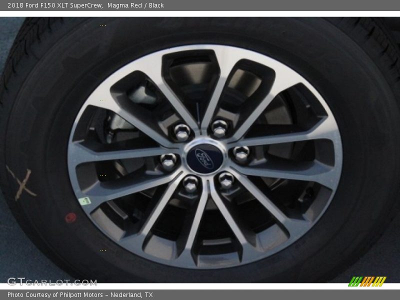 Magma Red / Black 2018 Ford F150 XLT SuperCrew