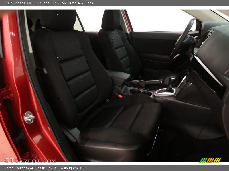 Soul Red Metallic / Black 2015 Mazda CX-5 Touring