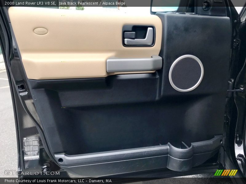 Java Black Pearlescent / Alpaca Beige 2008 Land Rover LR3 V8 SE