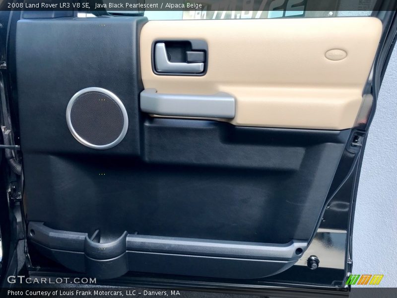 Java Black Pearlescent / Alpaca Beige 2008 Land Rover LR3 V8 SE
