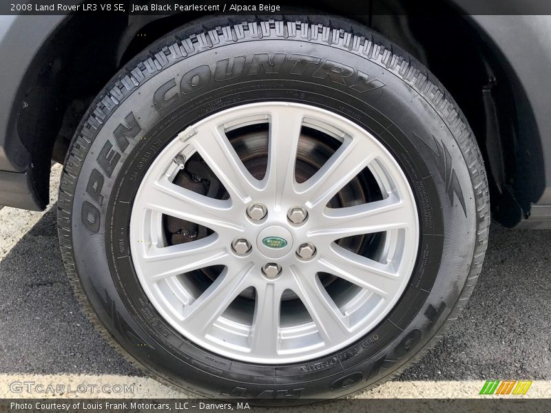 Java Black Pearlescent / Alpaca Beige 2008 Land Rover LR3 V8 SE