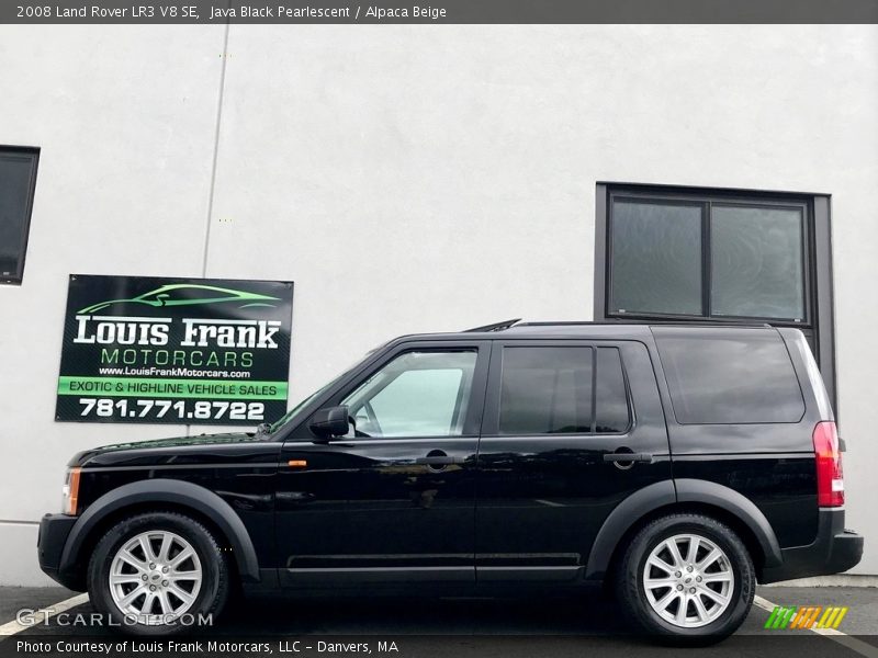 Java Black Pearlescent / Alpaca Beige 2008 Land Rover LR3 V8 SE