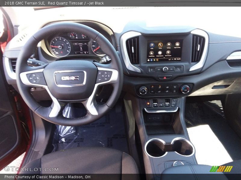 Red Quartz Tintcoat / ­Jet Black 2018 GMC Terrain SLE