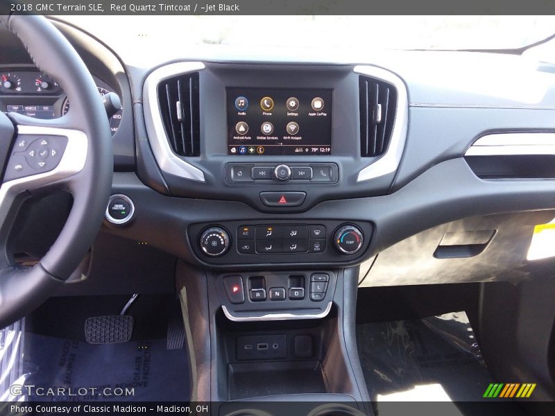 Red Quartz Tintcoat / ­Jet Black 2018 GMC Terrain SLE