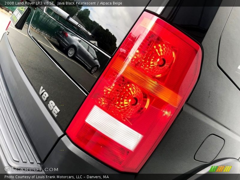 Java Black Pearlescent / Alpaca Beige 2008 Land Rover LR3 V8 SE
