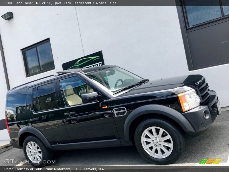 Java Black Pearlescent / Alpaca Beige 2008 Land Rover LR3 V8 SE