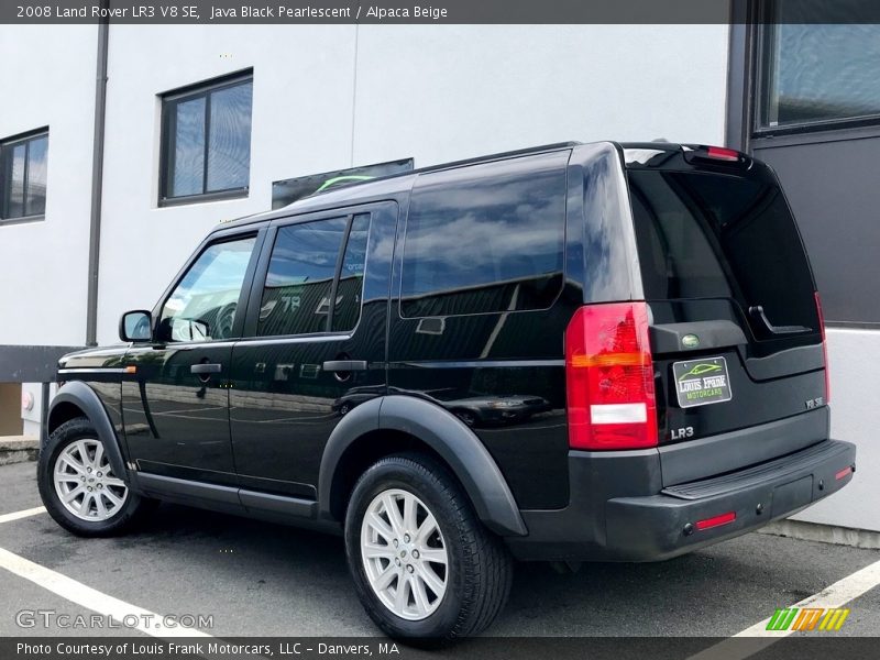 Java Black Pearlescent / Alpaca Beige 2008 Land Rover LR3 V8 SE