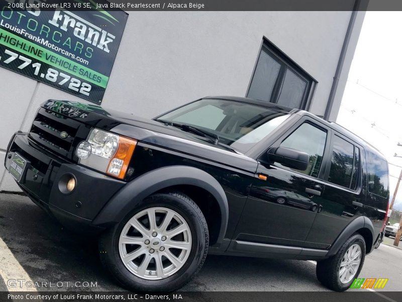 Java Black Pearlescent / Alpaca Beige 2008 Land Rover LR3 V8 SE