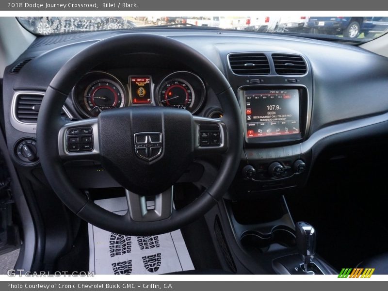 Billet / Black 2018 Dodge Journey Crossroad