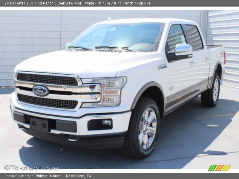 White Platinum / King Ranch Kingsville 2018 Ford F150 King Ranch SuperCrew 4x4