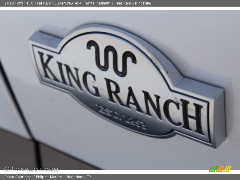 White Platinum / King Ranch Kingsville 2018 Ford F150 King Ranch SuperCrew 4x4