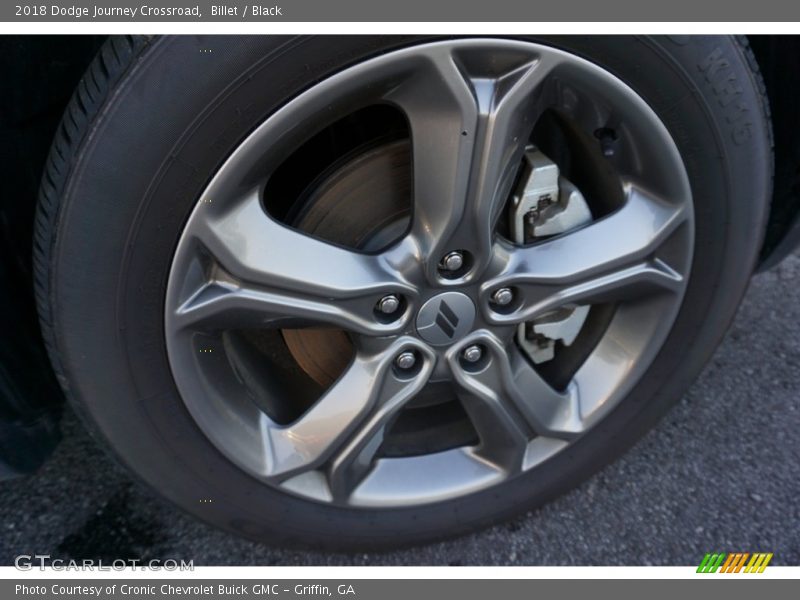 Billet / Black 2018 Dodge Journey Crossroad