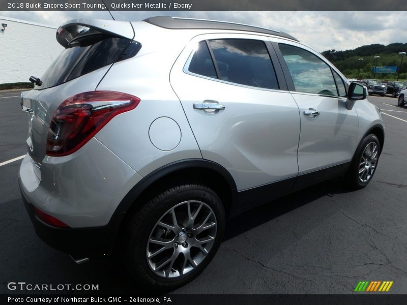 Quicksilver Metallic / Ebony 2018 Buick Encore Sport Touring