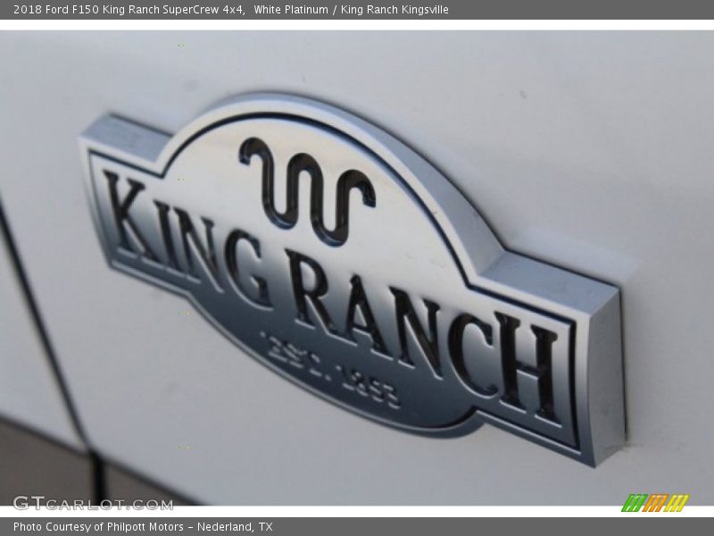 White Platinum / King Ranch Kingsville 2018 Ford F150 King Ranch SuperCrew 4x4