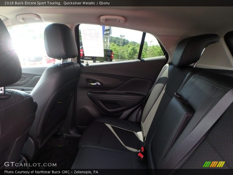 Quicksilver Metallic / Ebony 2018 Buick Encore Sport Touring