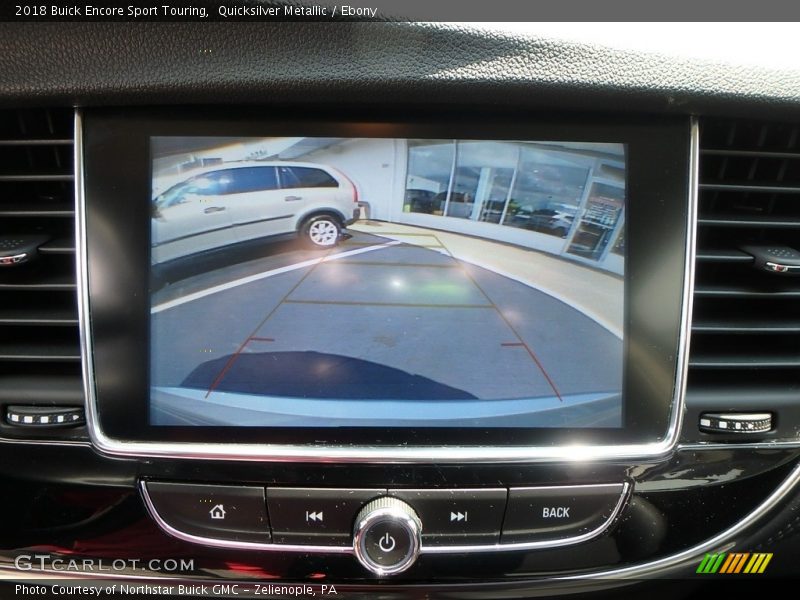 Quicksilver Metallic / Ebony 2018 Buick Encore Sport Touring