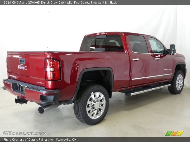 Red Quartz Tintcoat / Jet Black 2019 GMC Sierra 2500HD Denali Crew Cab 4WD