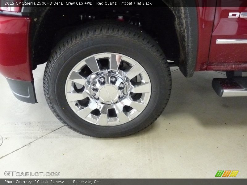 Red Quartz Tintcoat / Jet Black 2019 GMC Sierra 2500HD Denali Crew Cab 4WD