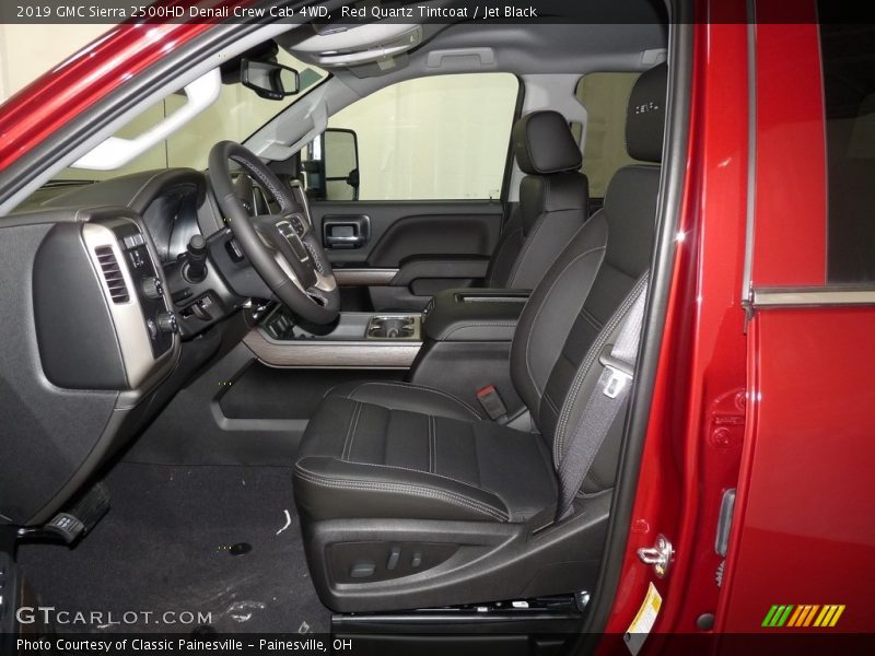 Red Quartz Tintcoat / Jet Black 2019 GMC Sierra 2500HD Denali Crew Cab 4WD